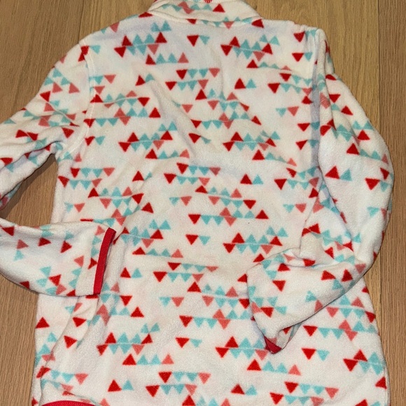 Eddie Bauer Girls Fleece Zip up Pullover Size M 10/12 - Picture 4 of 4